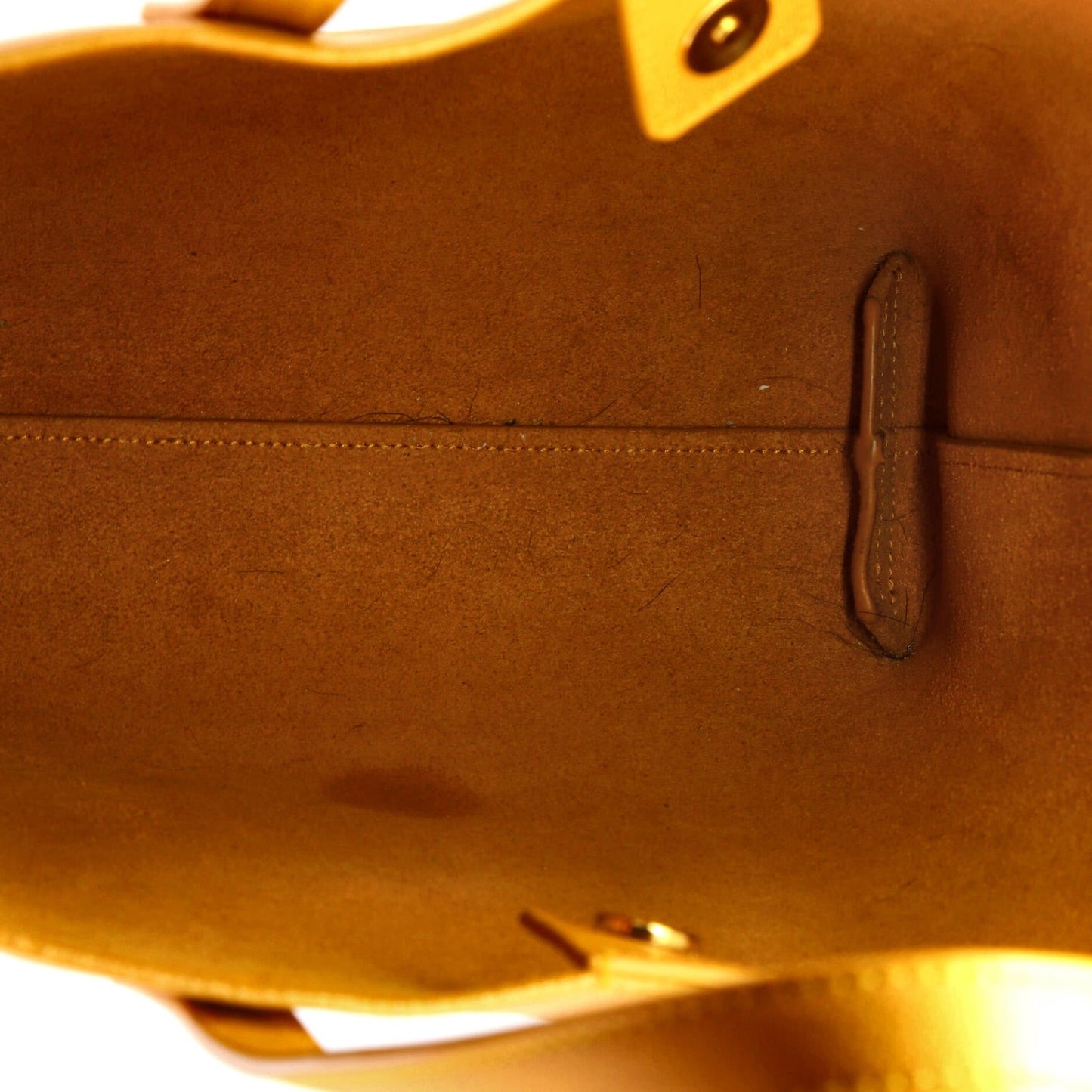 Saint Laurent Shopper Tote Leather Toy