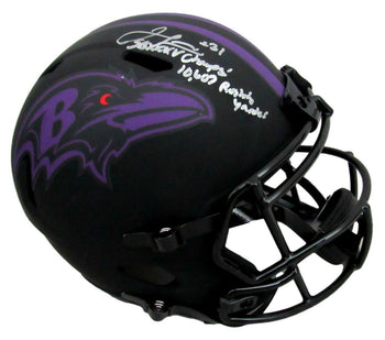 Jamal Lewis Signed Ravens Eclipse Replica Full
