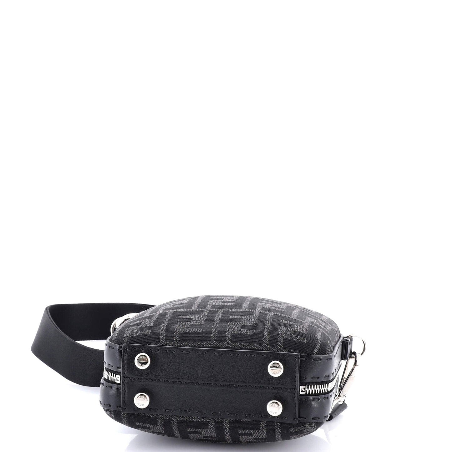 Fendi Suitcase Crossbody Bag Zucca Canvas Mini