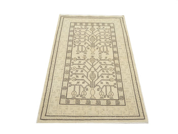 One-Of-A-Kind Handmade Vintage Oriental Rug