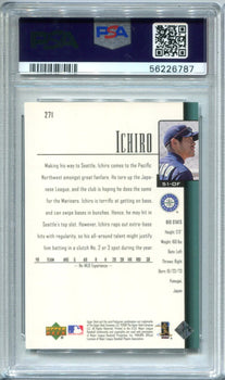 Ichiro Suzuki 2001 Upper Deck #271 Psa 9 Card