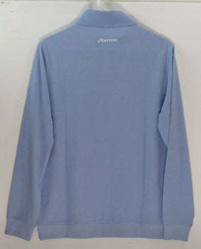 2024 Masters Tech Blue Hidden Zipper 1/4 Zip Pullover  Small Nwt 188881