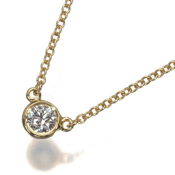 Tiffany&Co. Necklace Diamonds By The Yard Diamond 18K 750 Yellow Gold