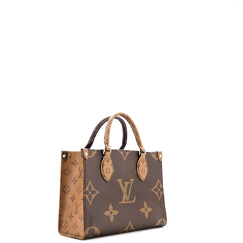 Louis Vuitton Onthego Tote Reverse Monogram Giant Pm