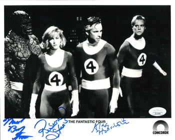 The Fantastic Four Autographed 8X10 Photo (Jsa)