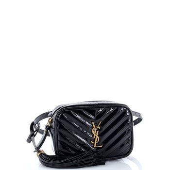 Saint Laurent Lou Belt Bag Matelasse Chevron Leather