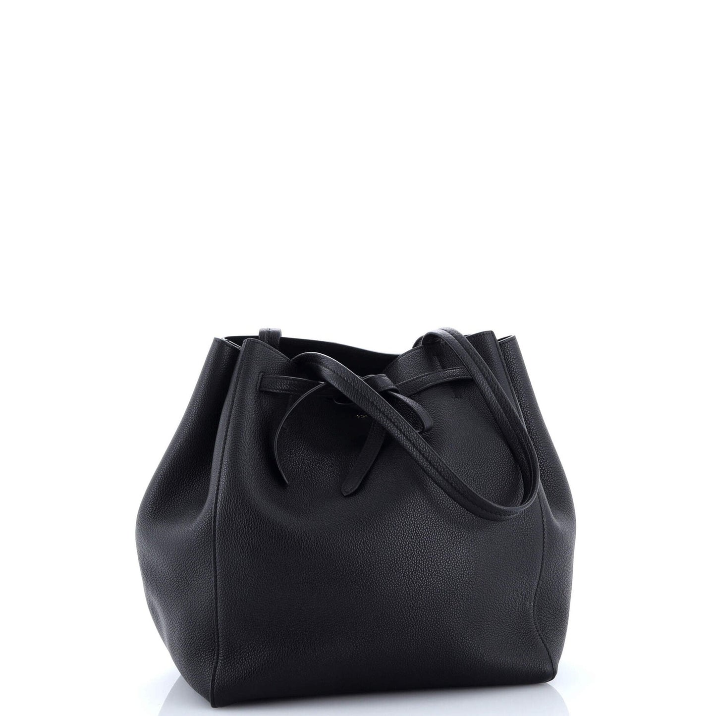 Celine Phantom Tie Cabas Tote Leather Small