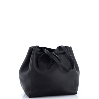 Celine Phantom Tie Cabas Tote Leather Small