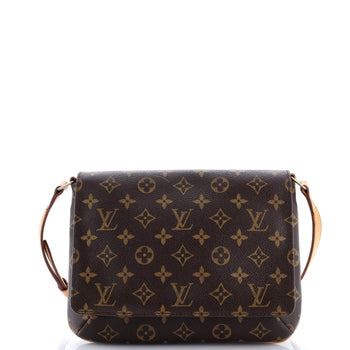 Louis Vuitton Musette Tango Handbag Monogram Canvas