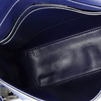 Salvatore Ferragamo Tassel Gancini Lock Flap Shoulder Bag Leather Medium