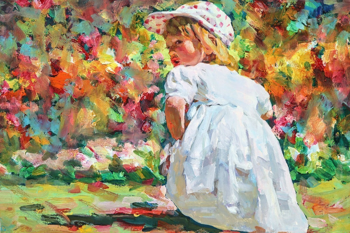 Zhao Hongbin ( China, 1952) Original Painting Oil