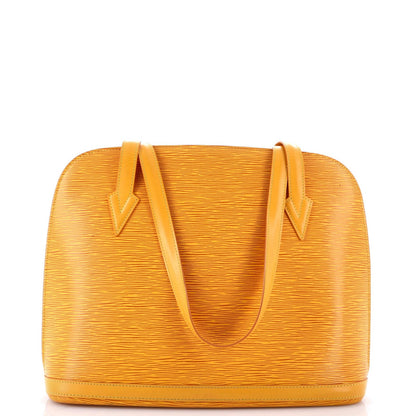 Louis Vuitton Lussac Handbag Epi Leather