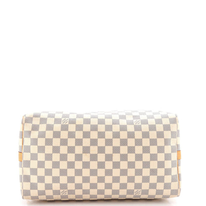 Louis Vuitton Speedy Bandouliere Bag Damier 35
