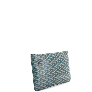 Goyard Senat Zip Pouch Coated Canvas Mm