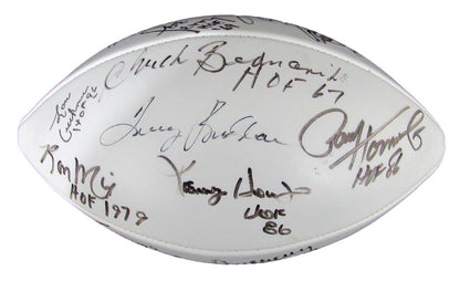 Nfl Hall Of Famers Multi-Autographed (19) Wilson