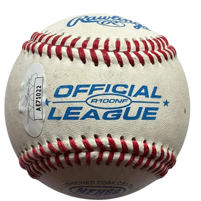 John Smoltz Steve Avery & Phil Nierko Autographed Official League Baseball (Jsa)