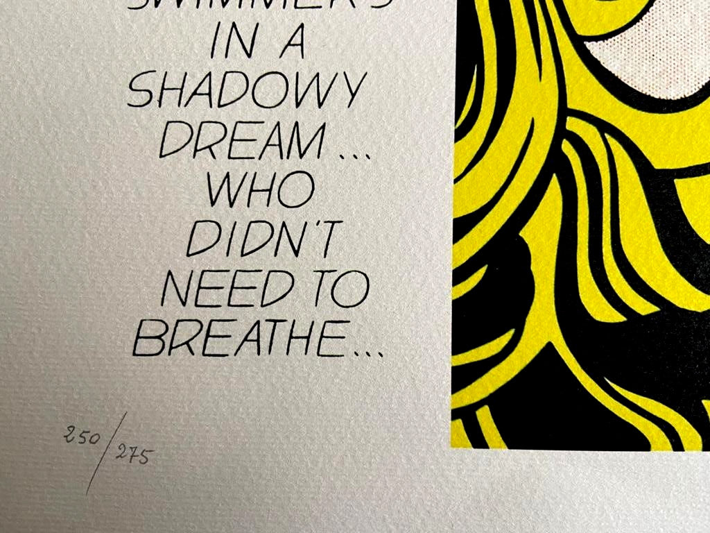 Roy Lichtenstein Lithograph Coa Signed Op Numbered Certified +