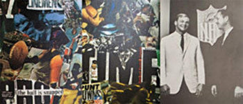 Pre-Bowl 1965 Original Binder Football Program