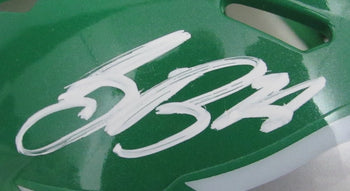 Saquon Barkley Signed/Auto Kelly Mini Helmet Philadelphia Eagles Beckett 192935