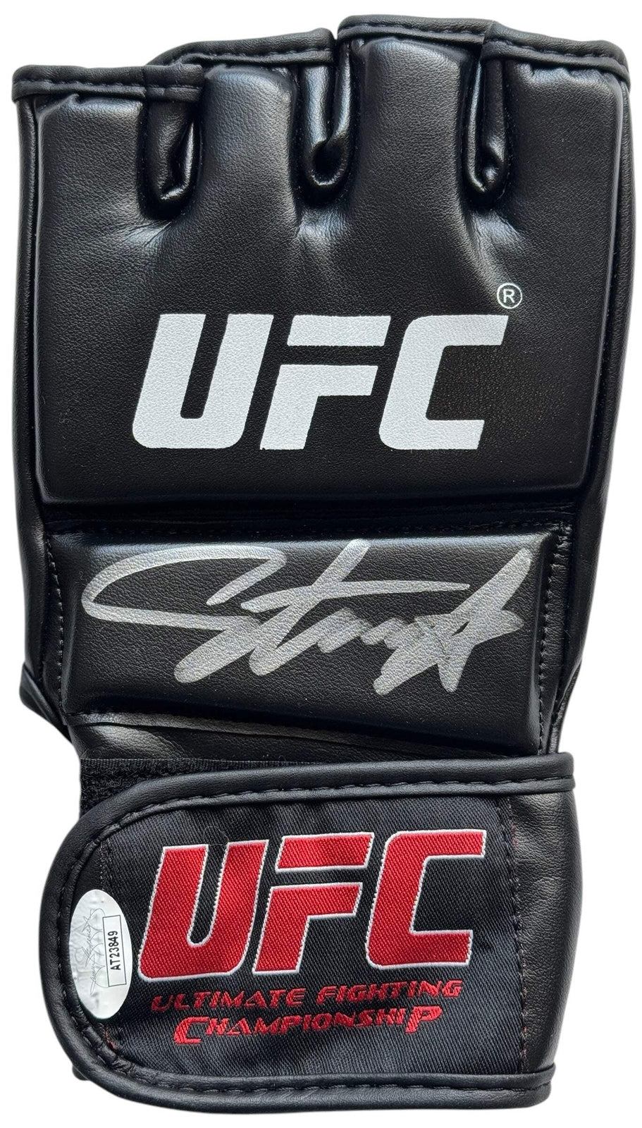 Israel Adesanya Ufc Champion Autographed Auto Signed Ufc Glove (Jsa)