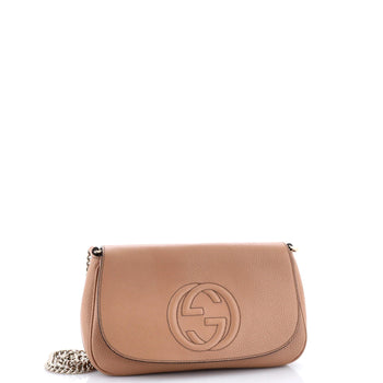 Gucci Soho Chain Crossbody Bag Leather Medium