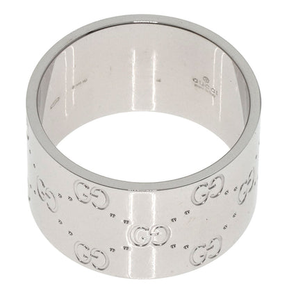 Gucci   Ring Icon Wide # 25 K18 White Gold