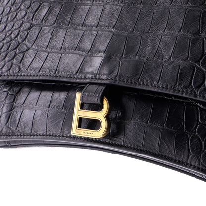 Balenciaga Crush Chain Flap Bag Leather Medium