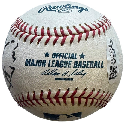 Peter Max Autographed Official Major League Baseball (JSA)