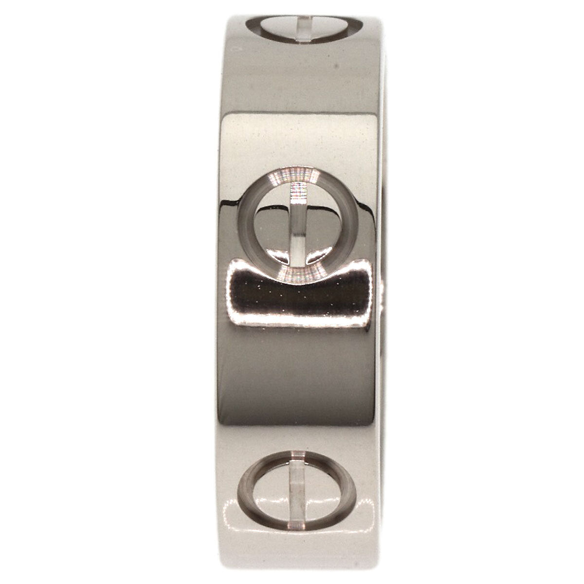 Cartier   Ring Love Ring #50 K18 White Gold