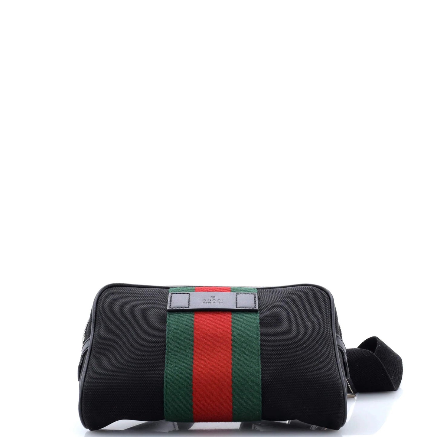 Gucci Web Zip Around Waist Bag Techno Canvas