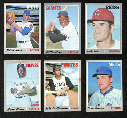 1970 Topps Baseball Card Complete Set (1-720)