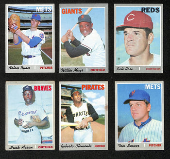 1970 Topps Baseball Card Complete Set (1-720)