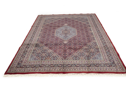 Floral Tribal Indo-Bidjar Oriental Wool Rug