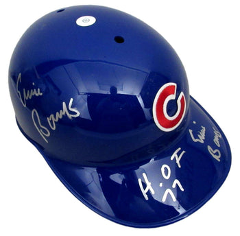 Ernie Banks Hof Signed/Inscr Full Size Authentic
