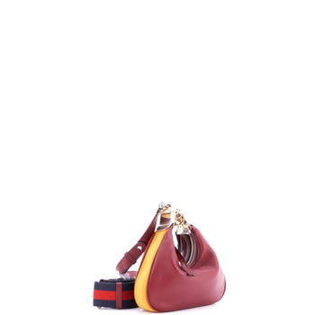Gucci Attache Shoulder Bag Leather Small