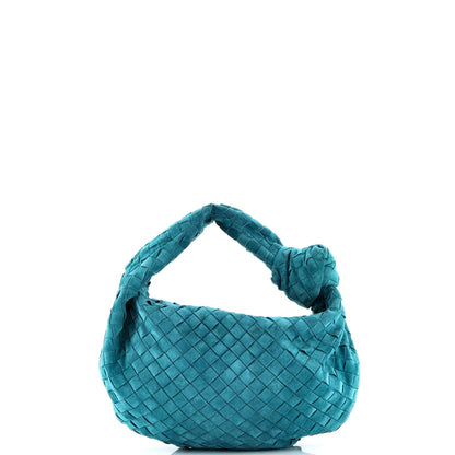 Bottega Veneta Bv Jodie Hobo Intrecciato Suede Teen