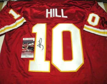Tyreek Hill Kansas City Chiefs Jsa/Coa Signed
