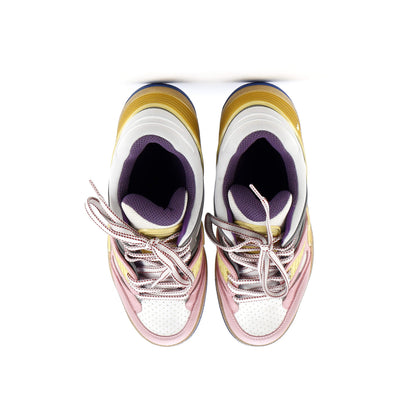 Gucci Basket Low-Top Sneakers Demetra With Fabric