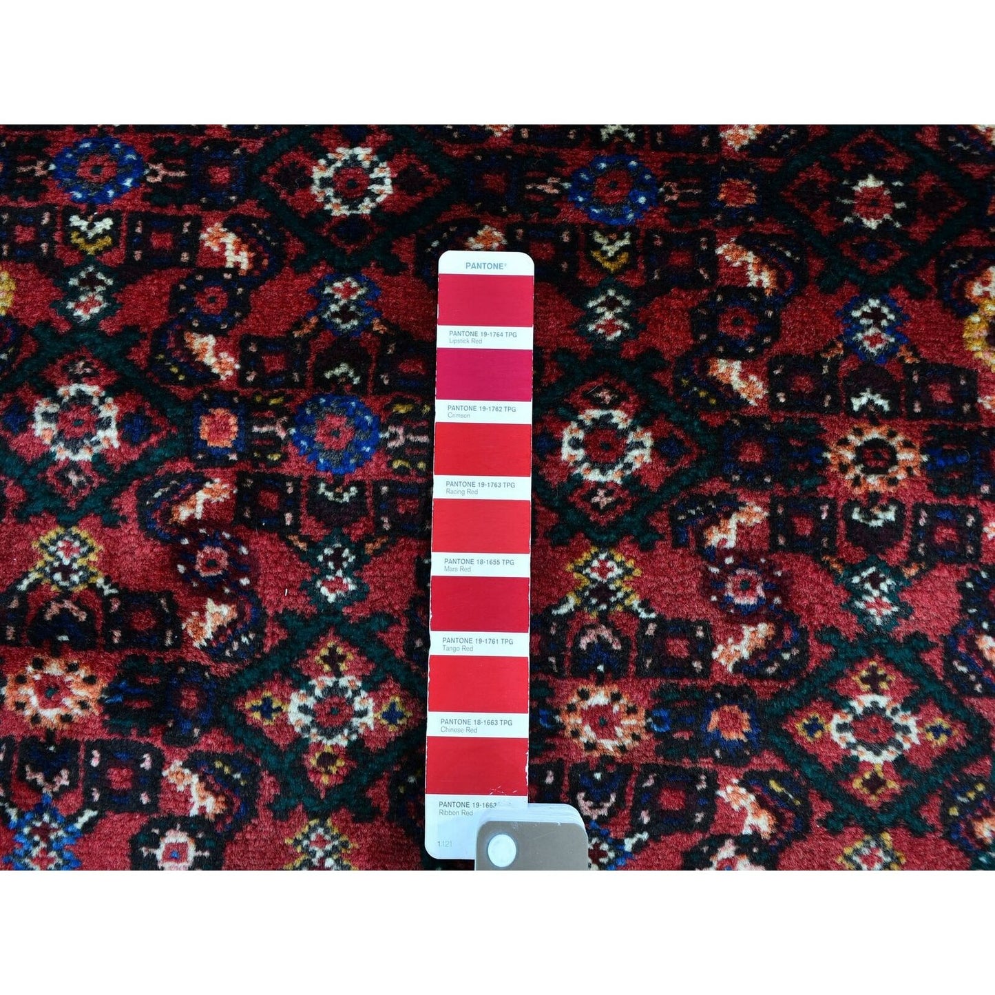 3'5"X10'4" New Farsian Amadan Mahi Fish Design Wide Runner Hand Made Rug