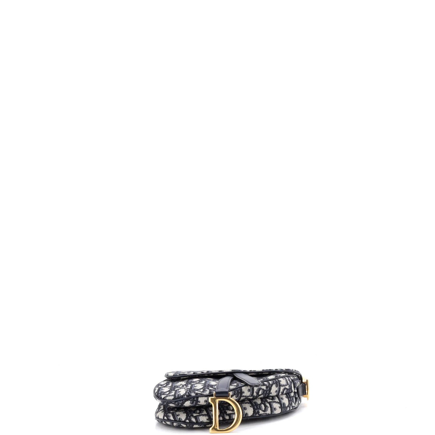 Christian Dior Saddle Handbag Oblique Canvas Mini