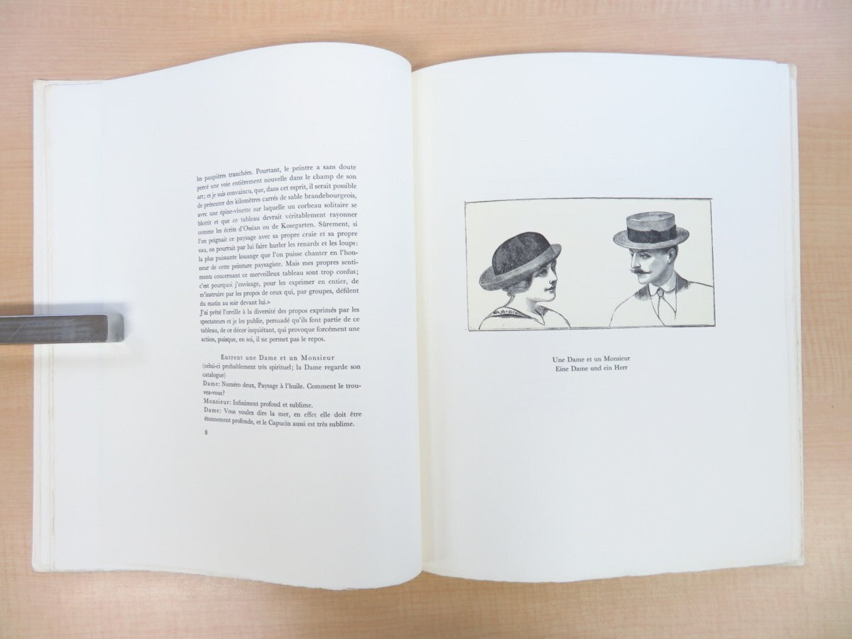 Max Ernst Lithograph Caspar David Friedric :