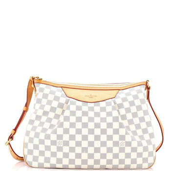 Louis Vuitton Siracusa Handbag Damier Mm