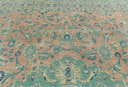 Handmade Semi-Antique Distressed Vintage Oriental