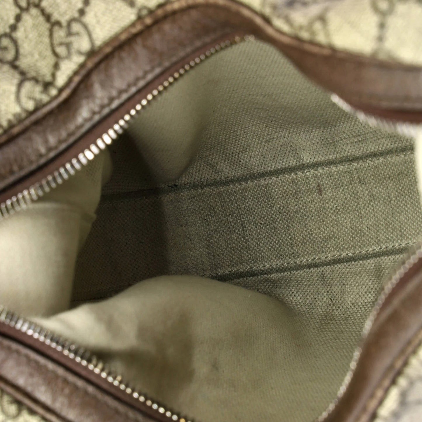 Gucci Attache Shoulder Bag Gg Coated Canvas Medium