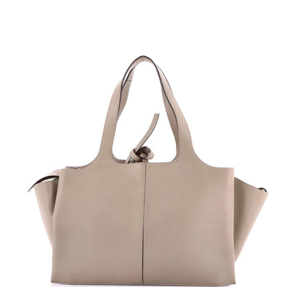 Celine Tri-Fold Shoulder Bag Grained Calfskin Medium
