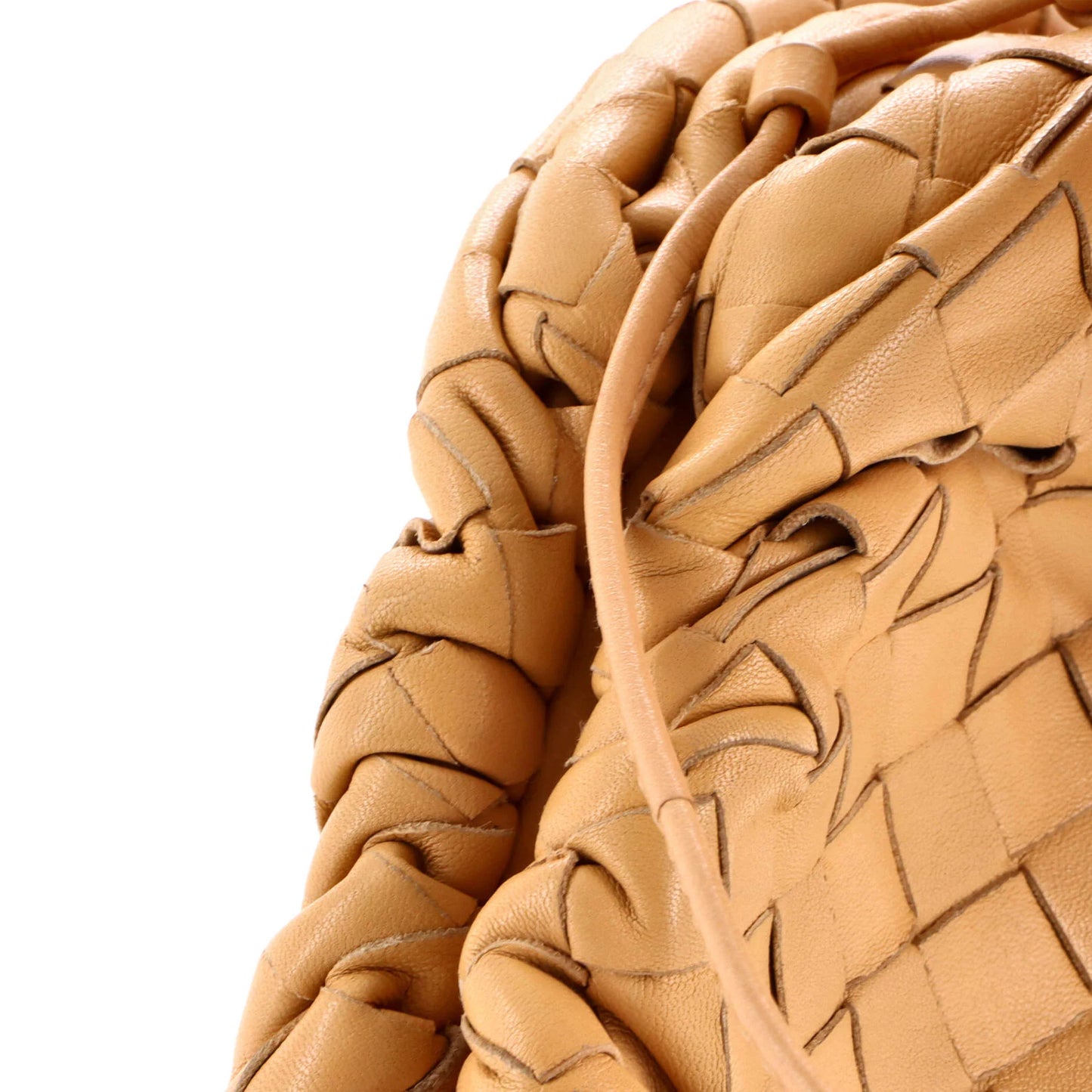 Mini Bottega Veneta The Pouch Intrecciato Nappa