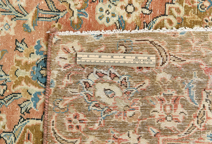Semi-Antique Stone-Washed Oriental Rug Distressed