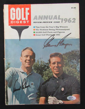 Arnold Palmer/Gary Player Dual-Signed 1962 Golf