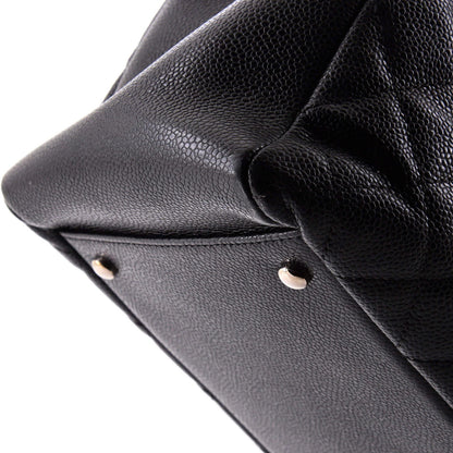Chanel Grand Shopping Tote Quilted Caviar Xl