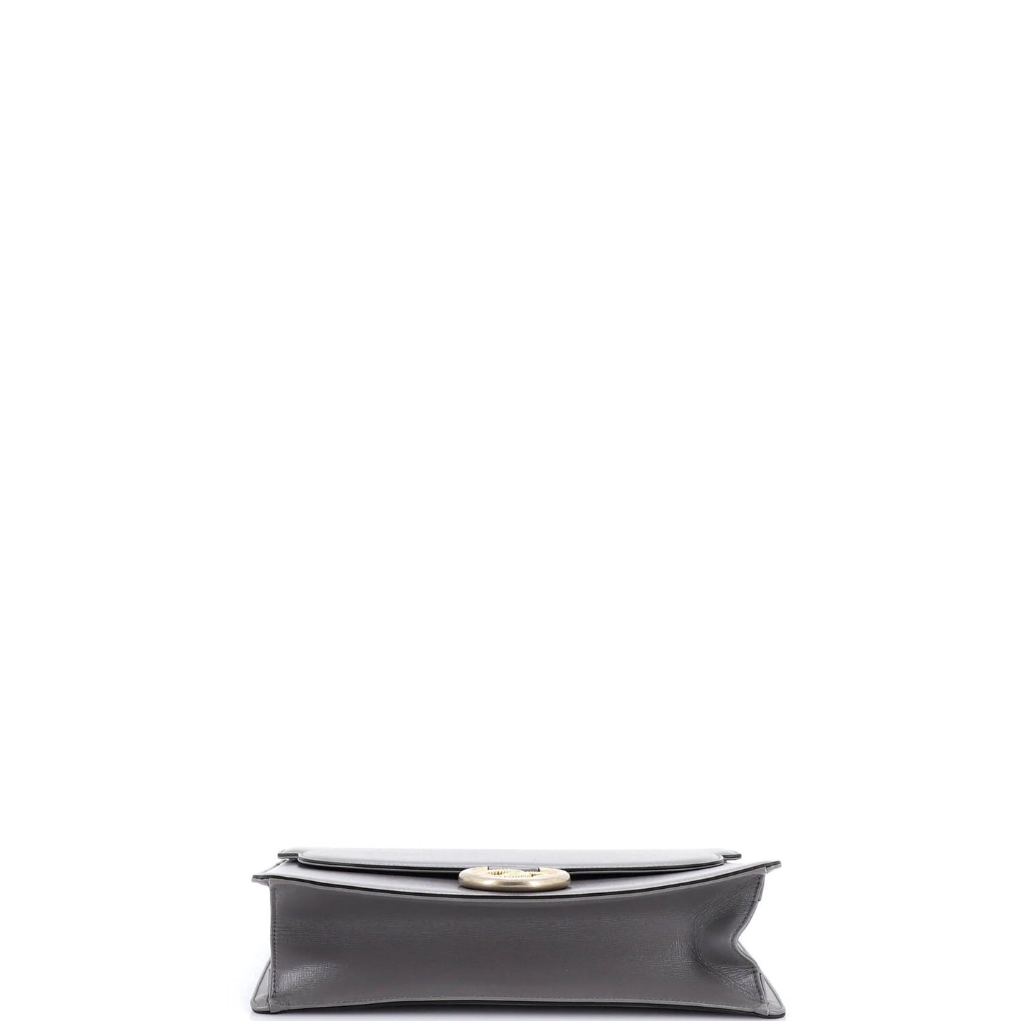 Gucci Gg Ring Shoulder Bag Leather Medium